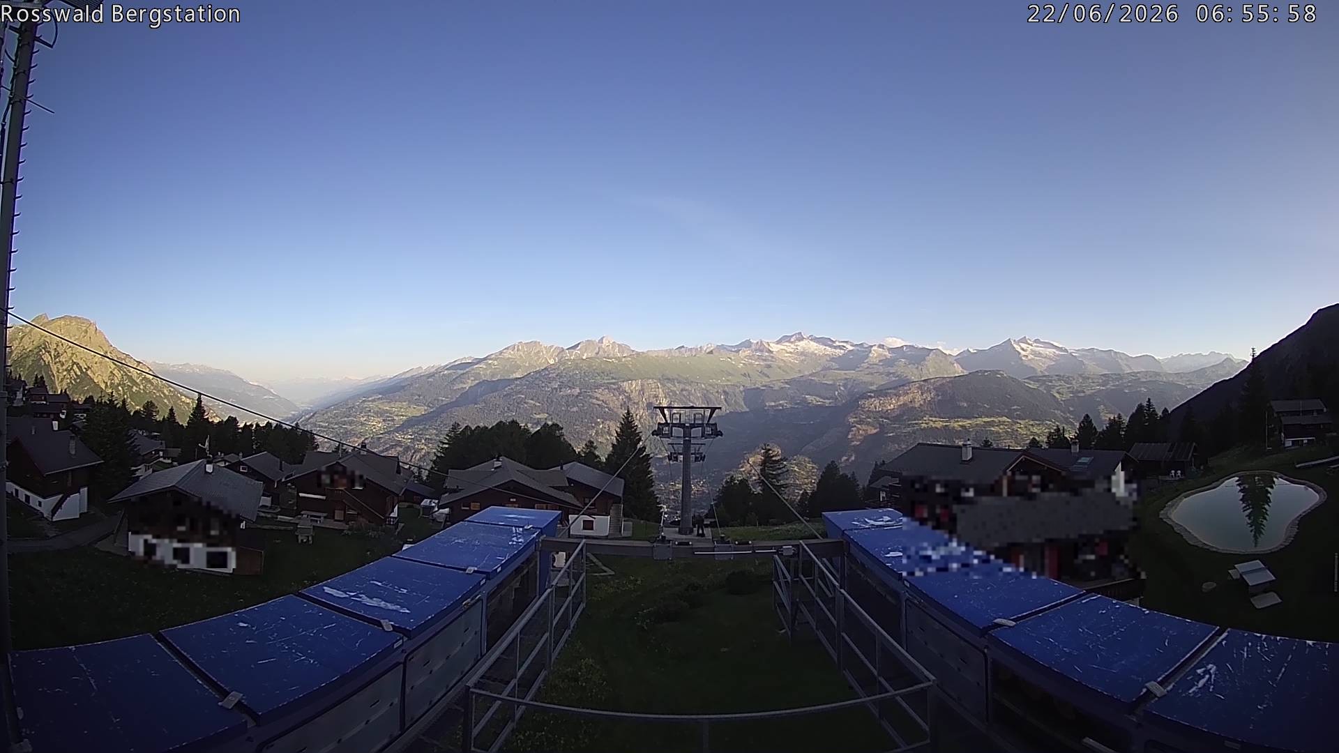 Archiv Foto Webcam Rosswald - Bergstation