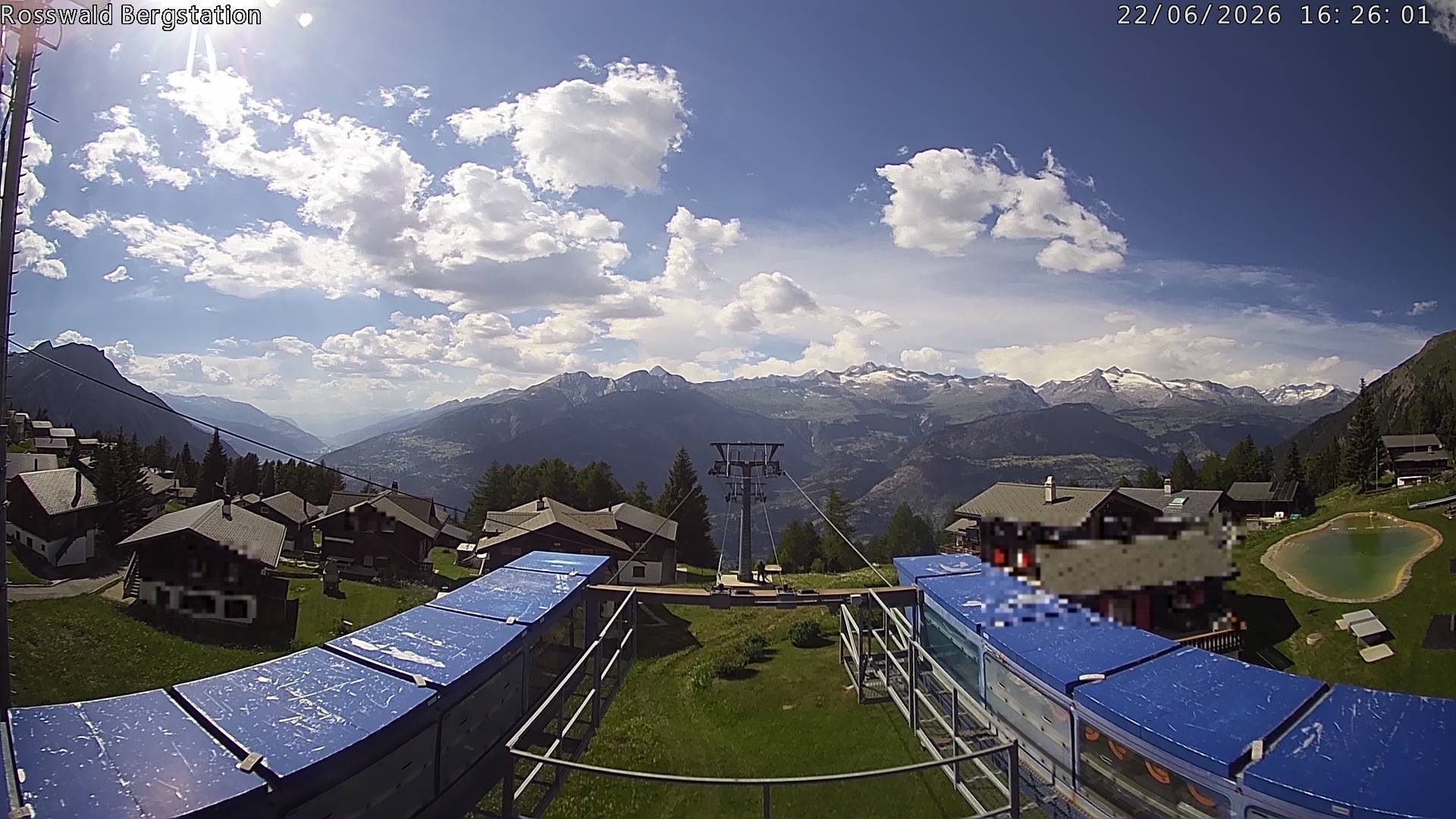 Archiv Foto Webcam Rosswald - Bergstation