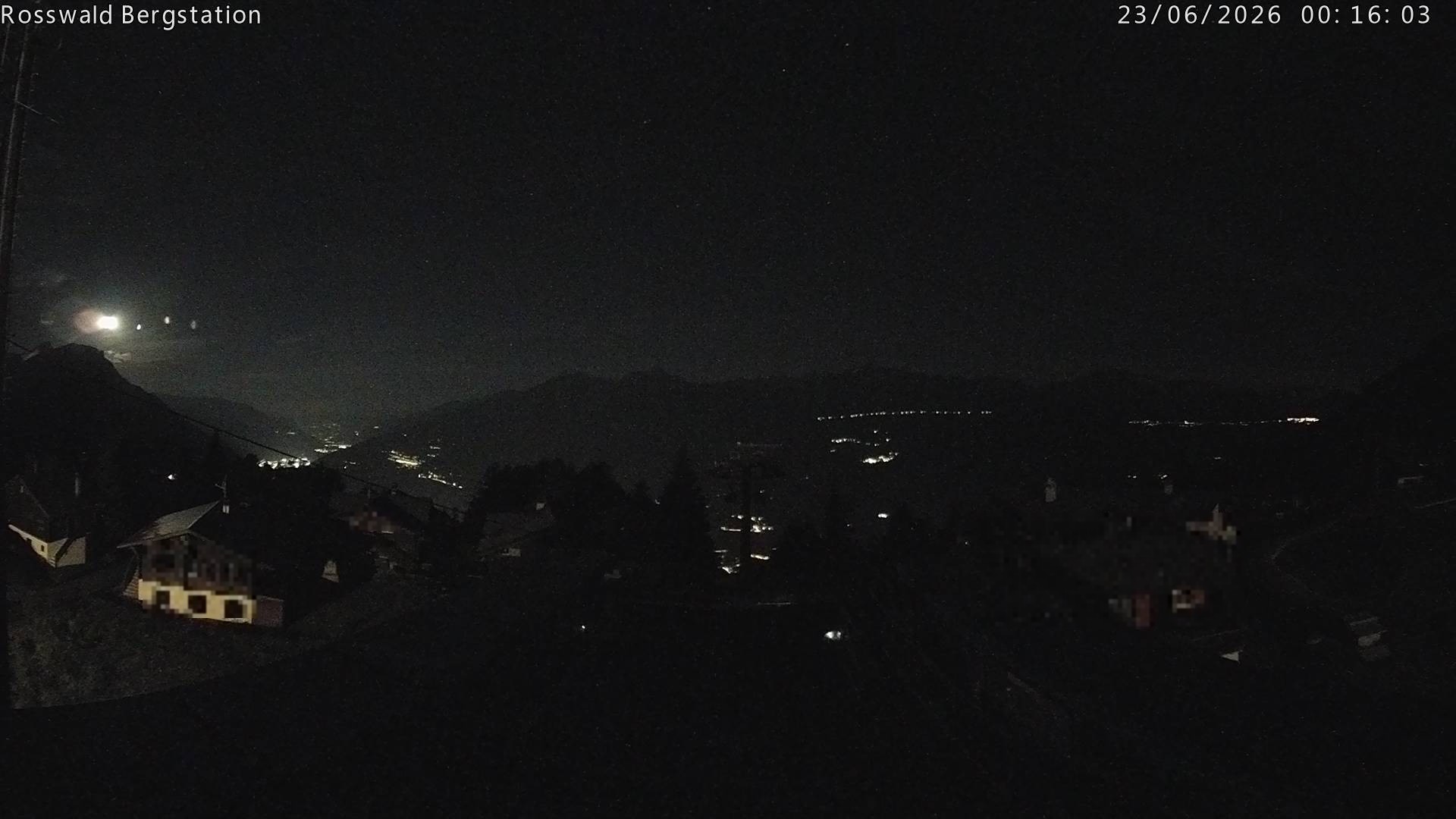 Archived image Webcam Rosswald - top station