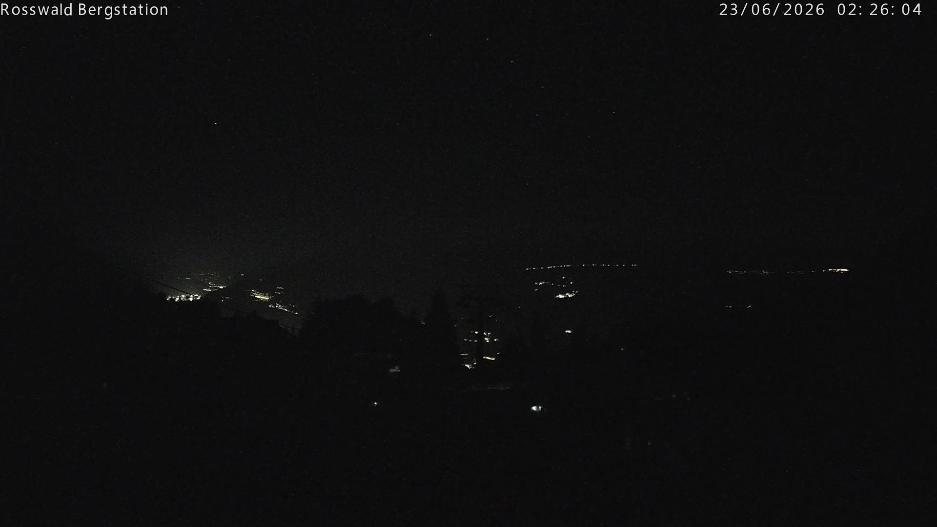 Archived image Webcam Rosswald - top station