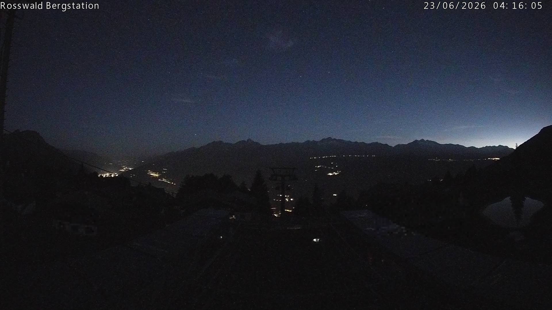 Archived image Webcam Rosswald - top station