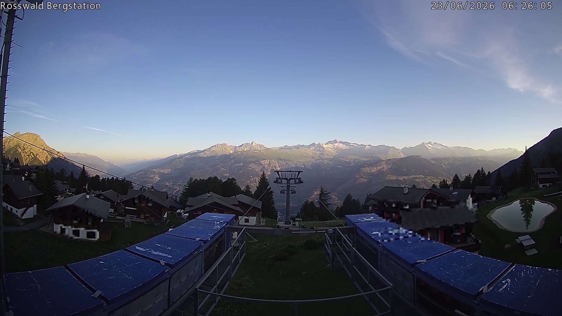 Archived image Webcam Rosswald - top station