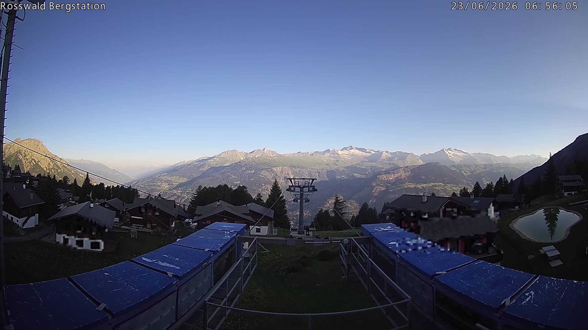 Archived image Webcam Rosswald - top station