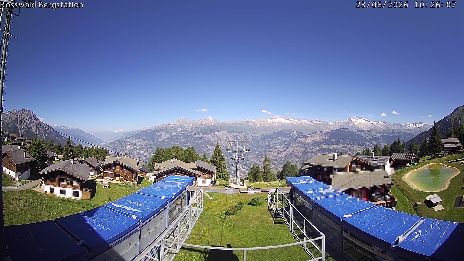 Archived image Webcam Rosswald - top station