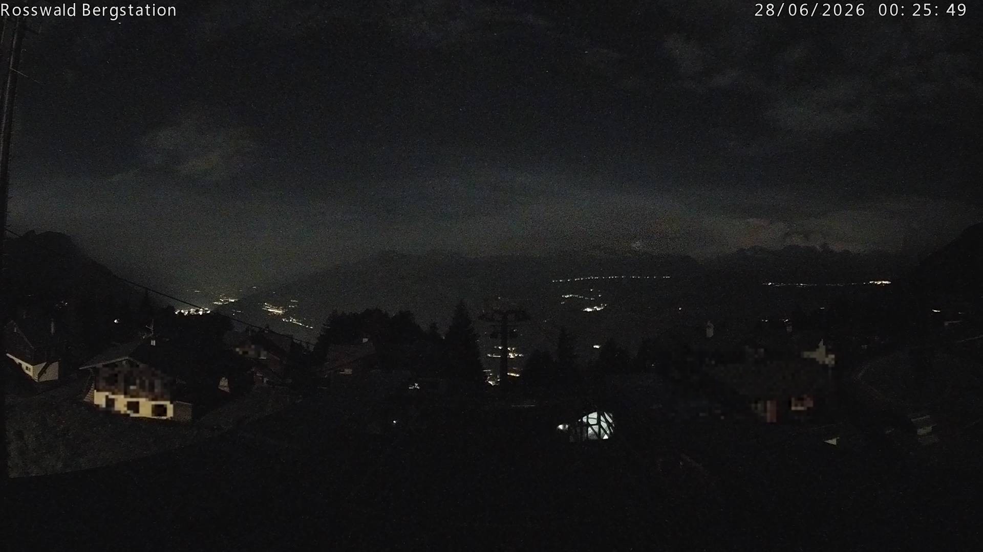 Archived image Webcam Rosswald - top station