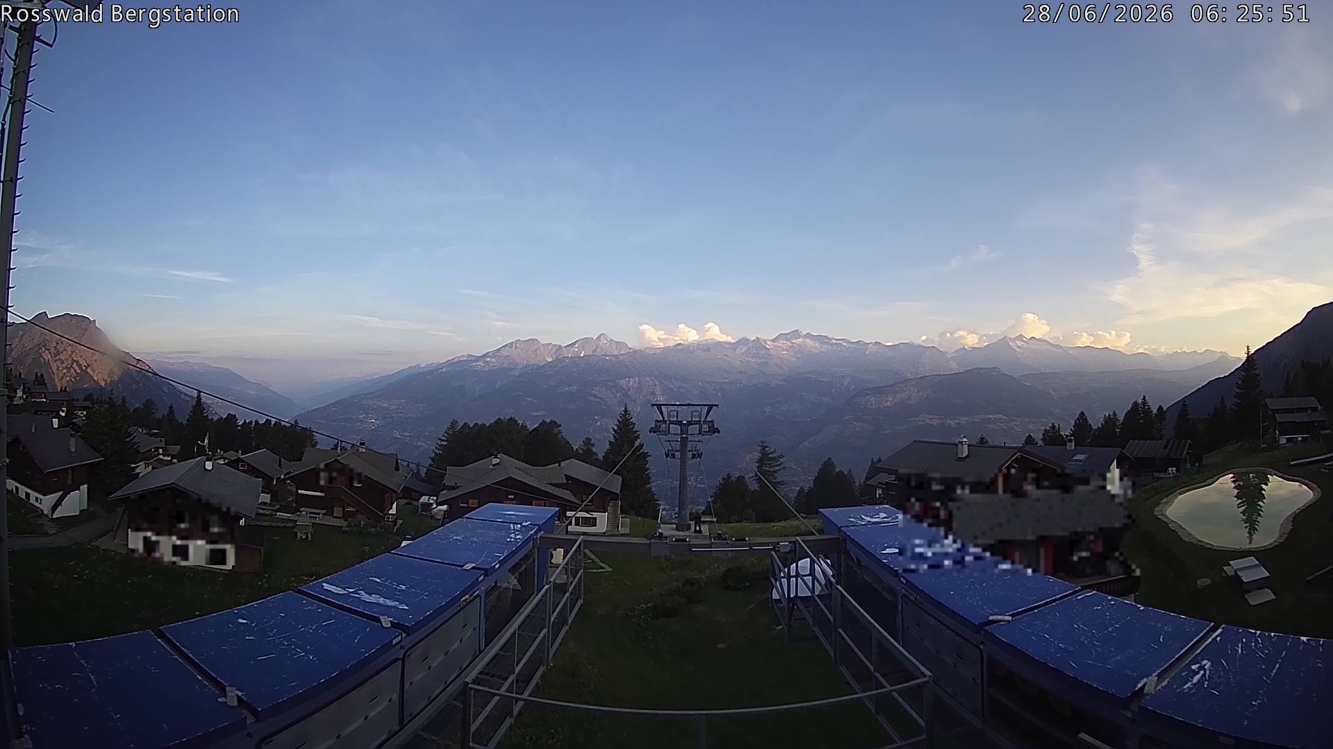 Archived image Webcam Rosswald - top station