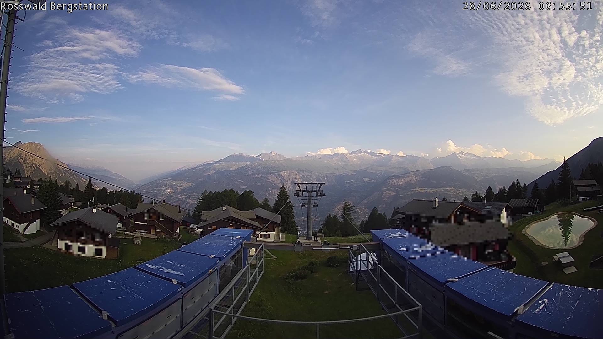 Archived image Webcam Rosswald - top station