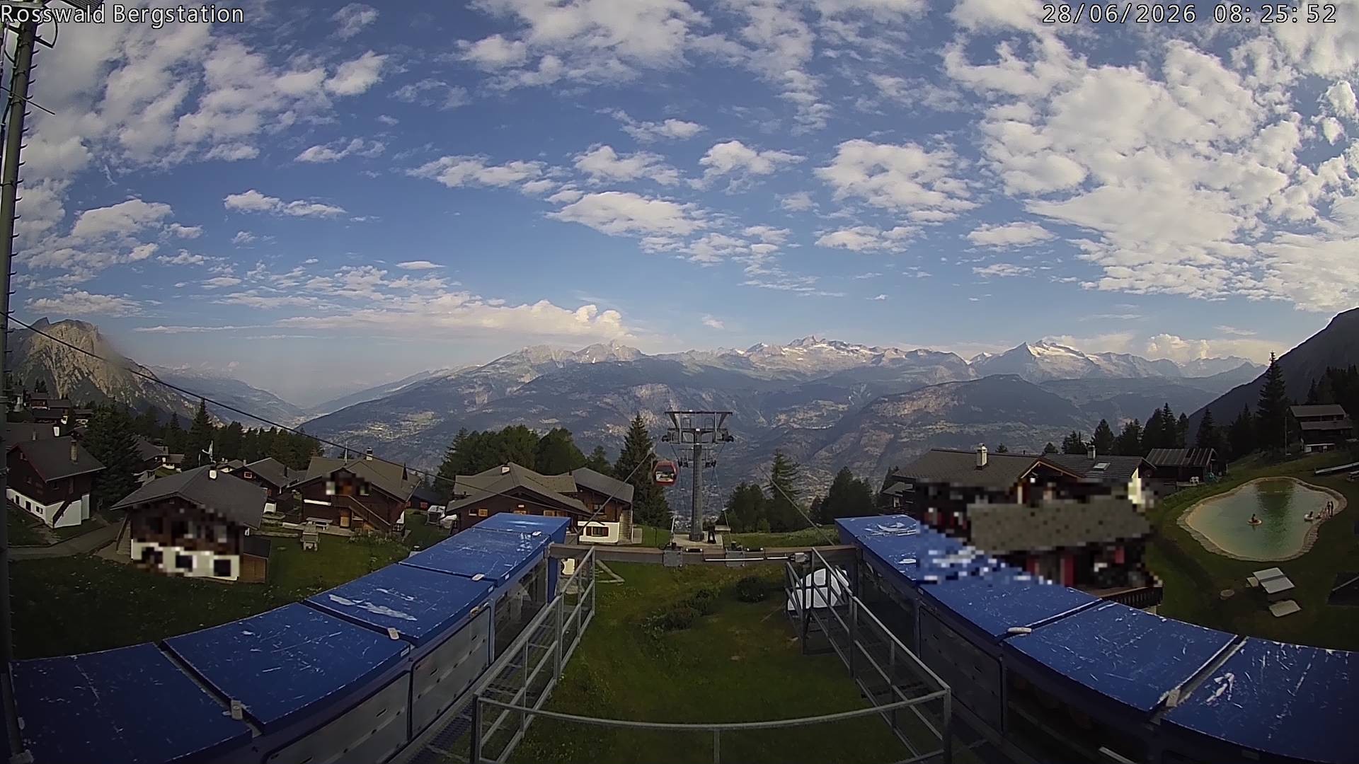 Archived image Webcam Rosswald - top station
