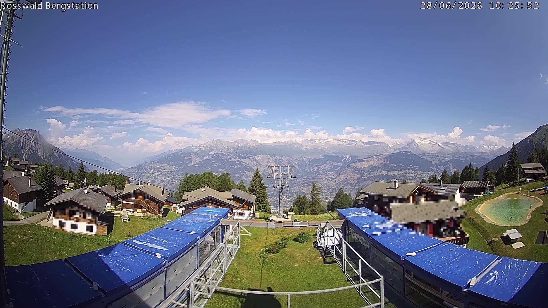 Archived image Webcam Rosswald - top station
