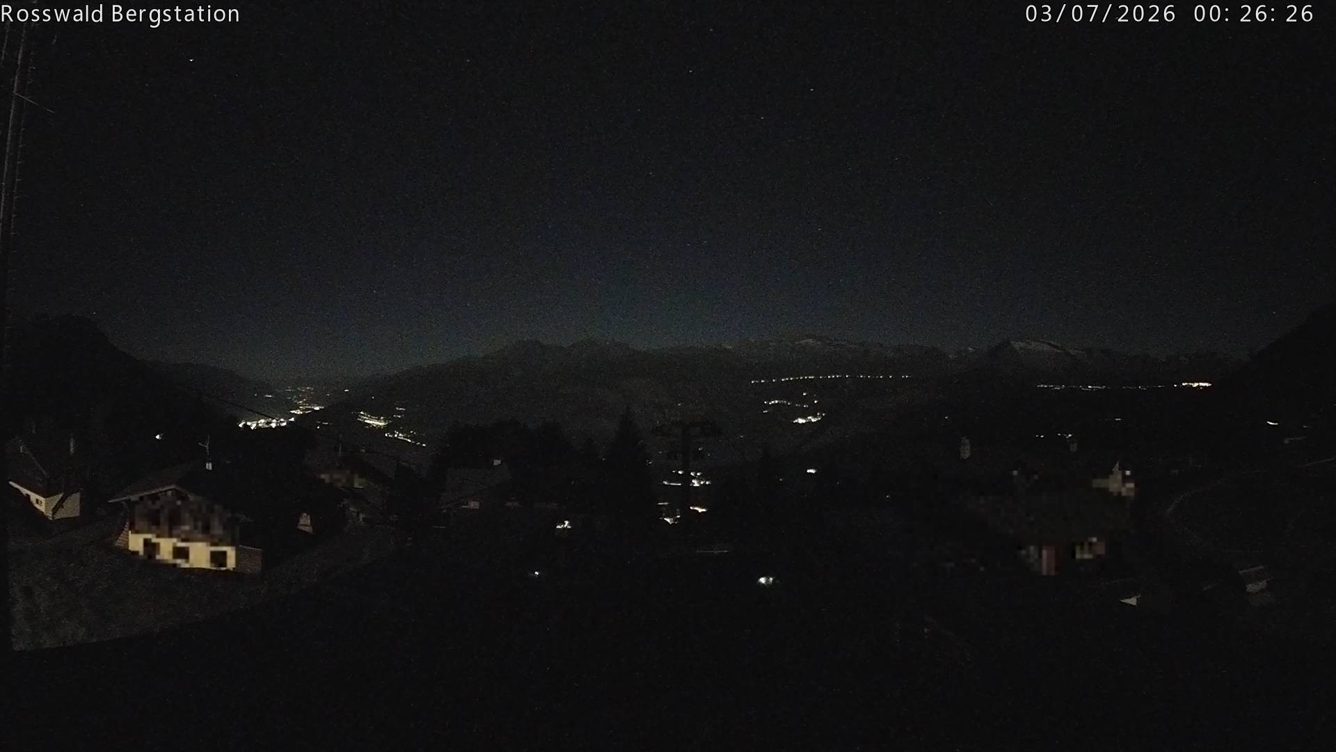 Archived image Webcam Rosswald - top station