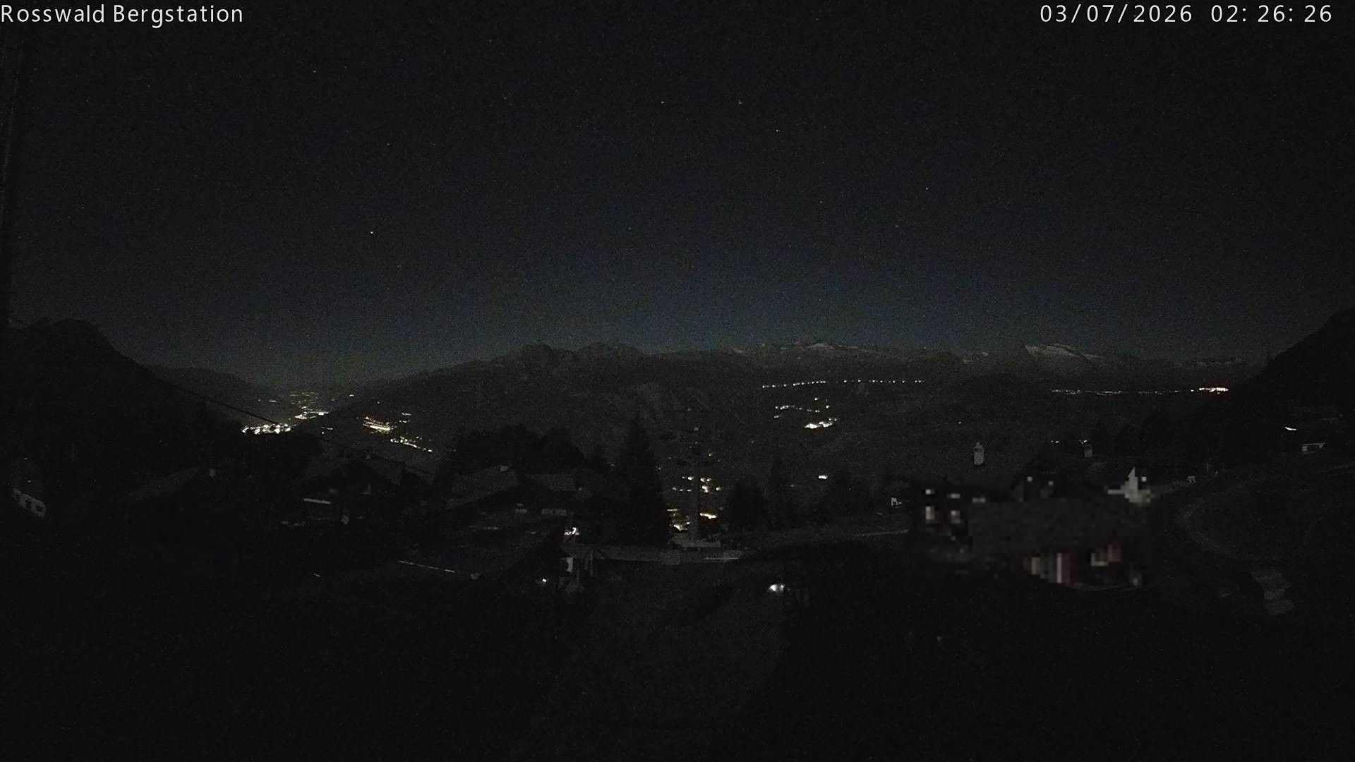 Archived image Webcam Rosswald - top station