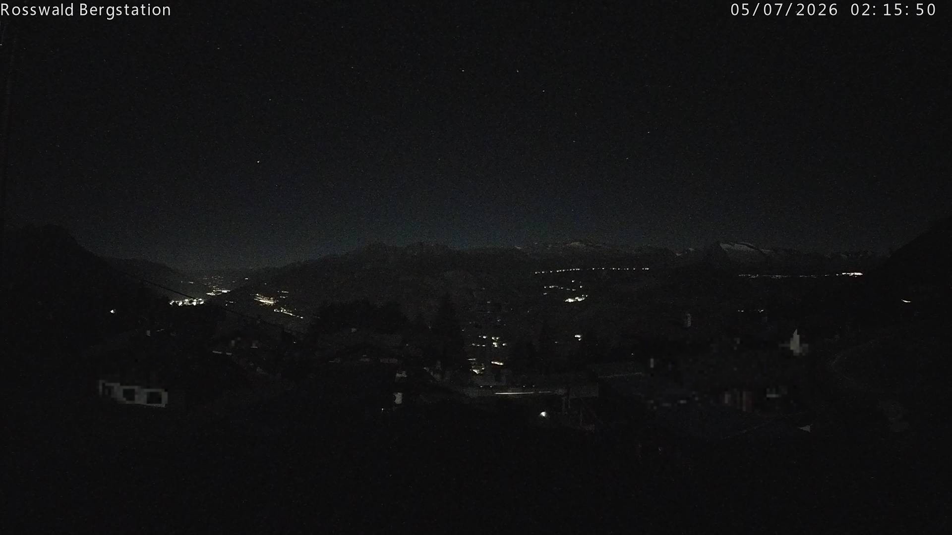 Archived image Webcam Rosswald - top station