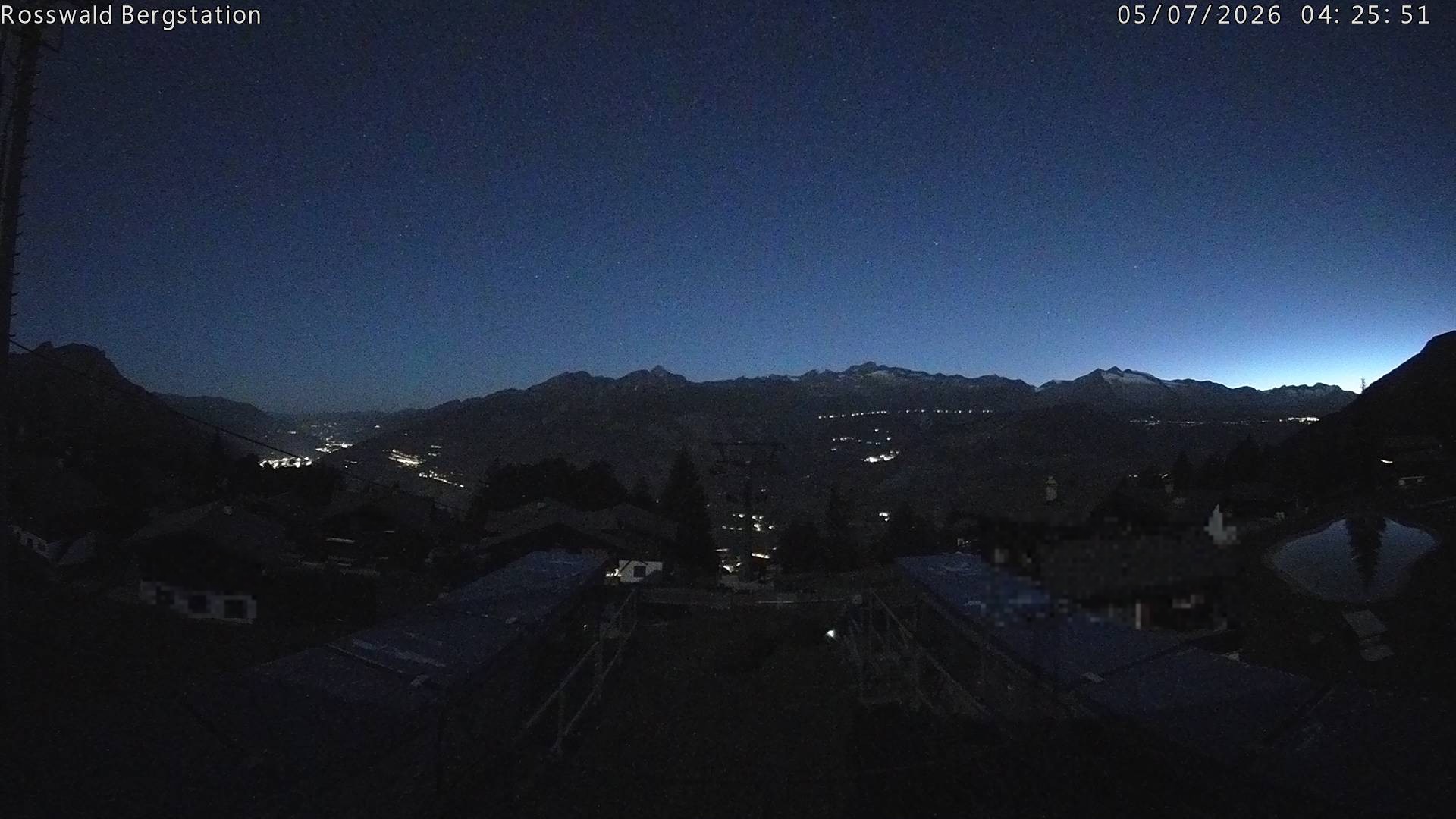 Archived image Webcam Rosswald - top station