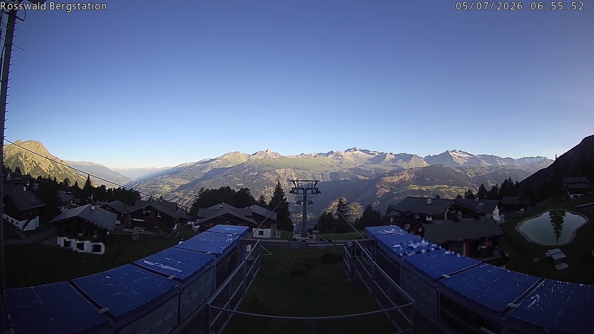 Archived image Webcam Rosswald - top station