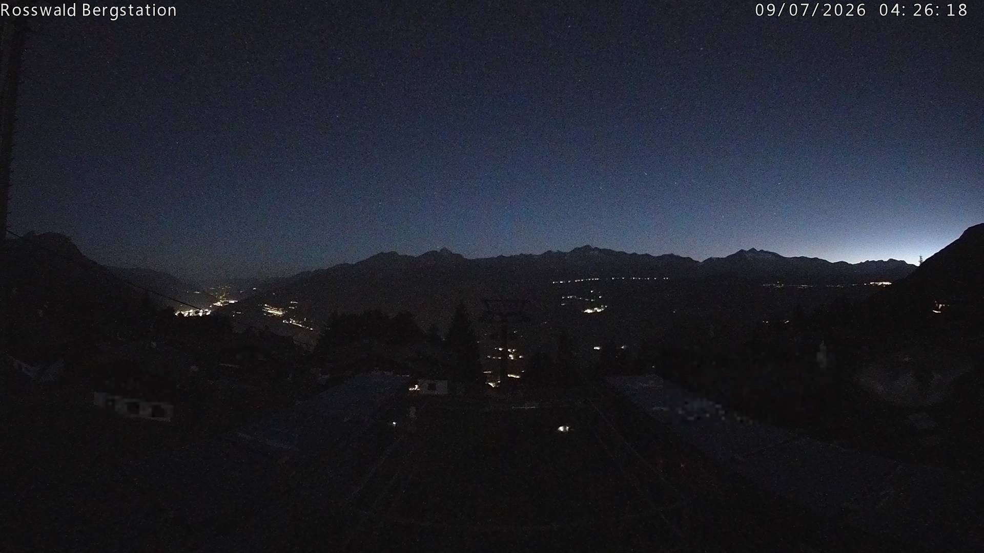 Archived image Webcam Rosswald - top station
