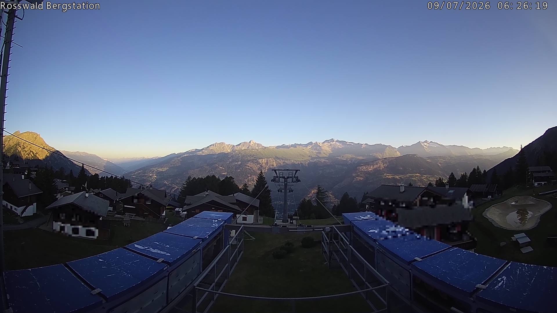 Archived image Webcam Rosswald - top station