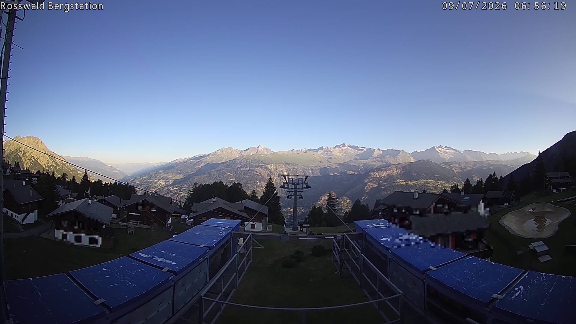 Archived image Webcam Rosswald - top station