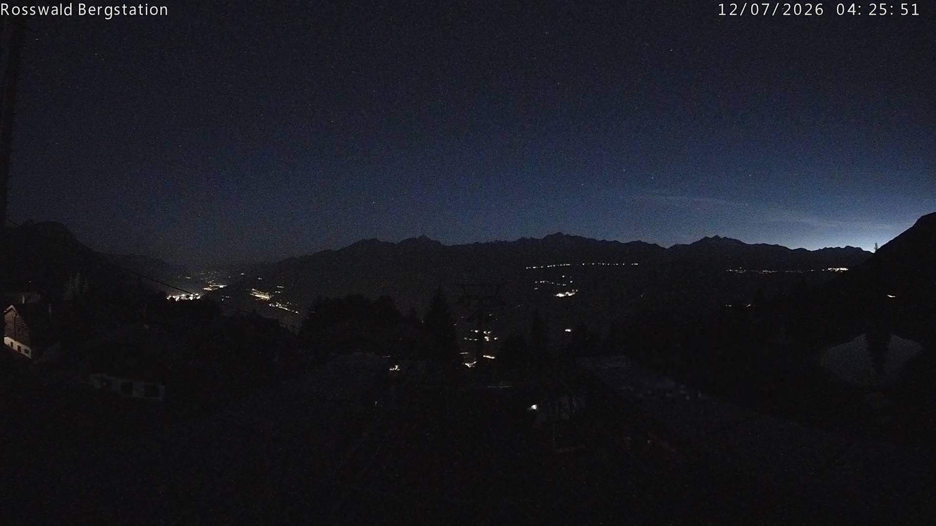 Archived image Webcam Rosswald - top station
