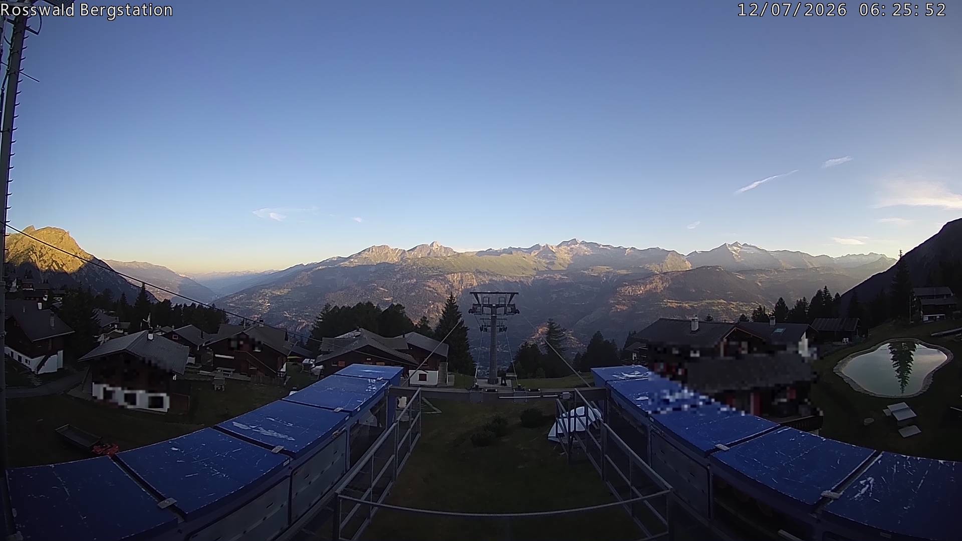 Archived image Webcam Rosswald - top station
