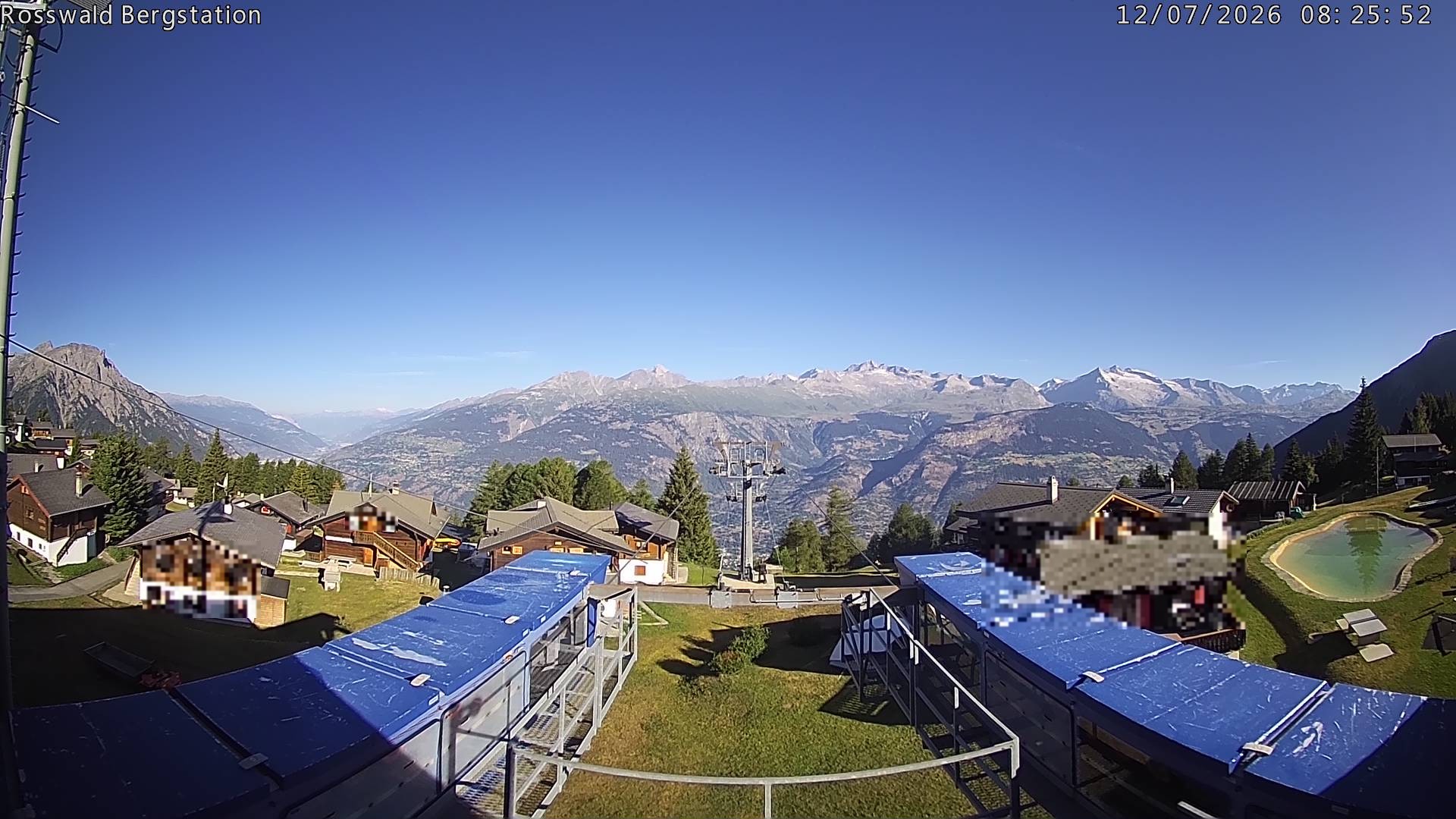 Archived image Webcam Rosswald - top station