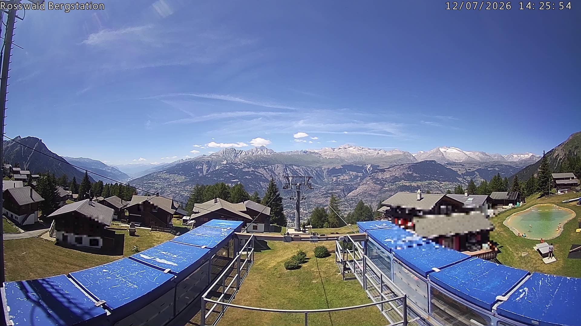 Archived image Webcam Rosswald - top station