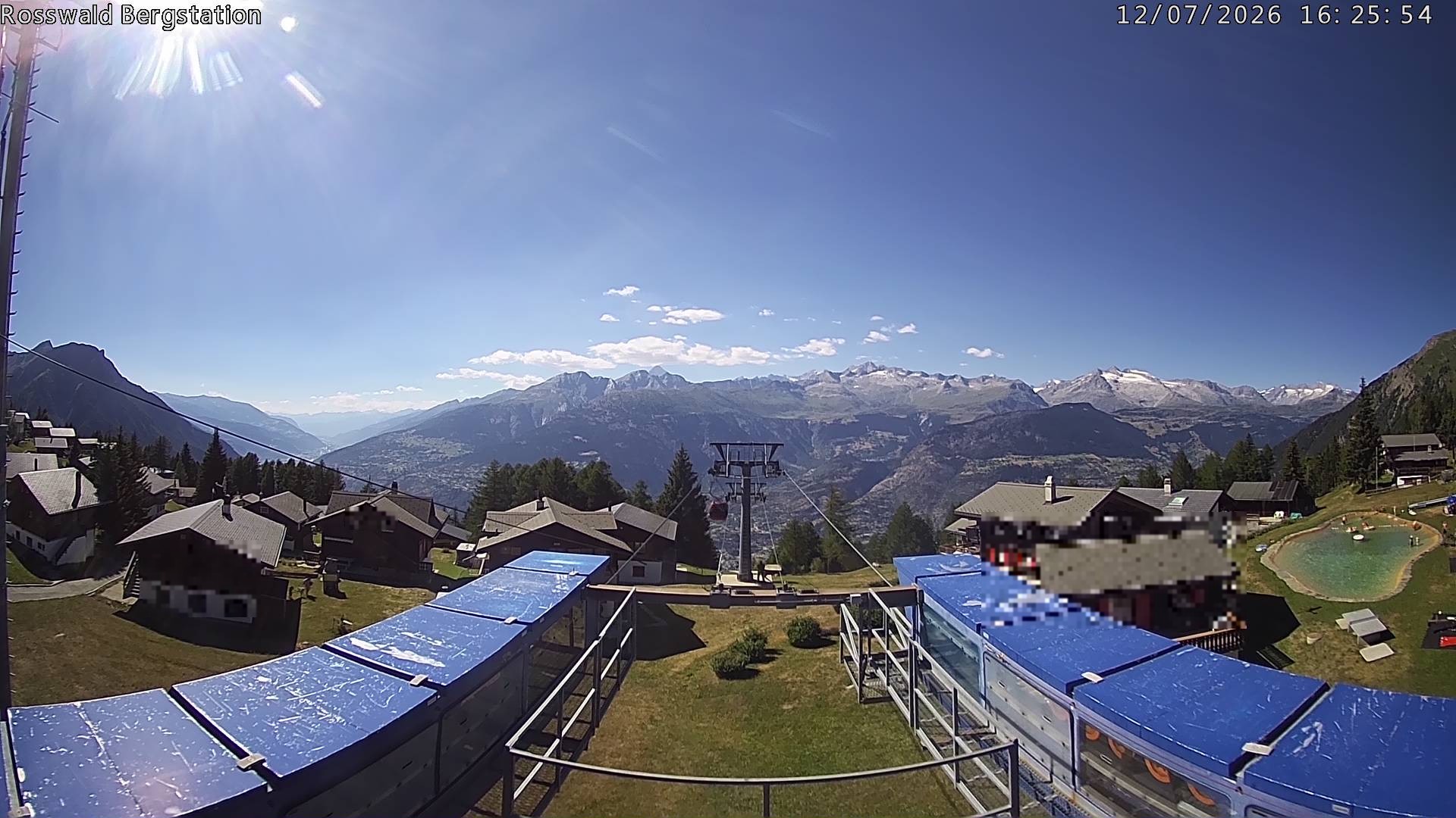 Archived image Webcam Rosswald - top station