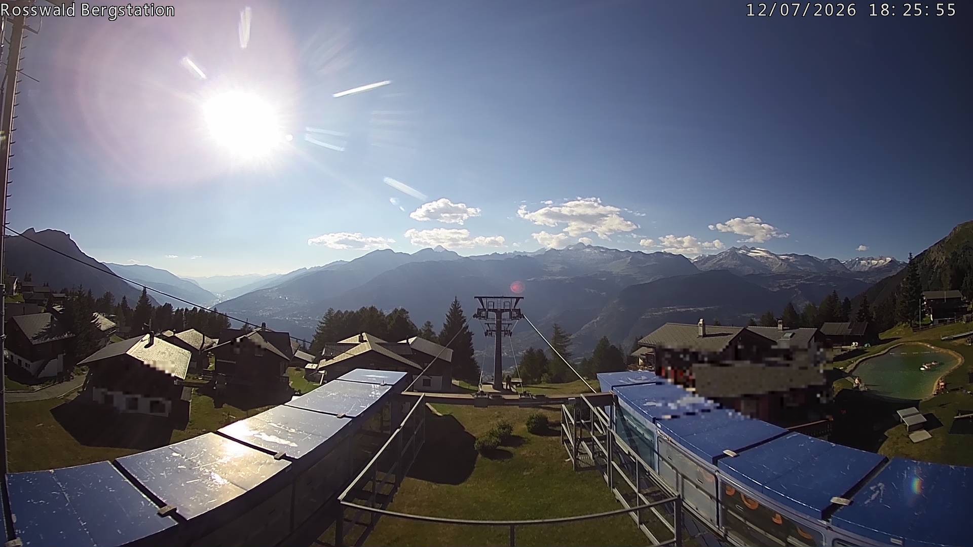 Archived image Webcam Rosswald - top station
