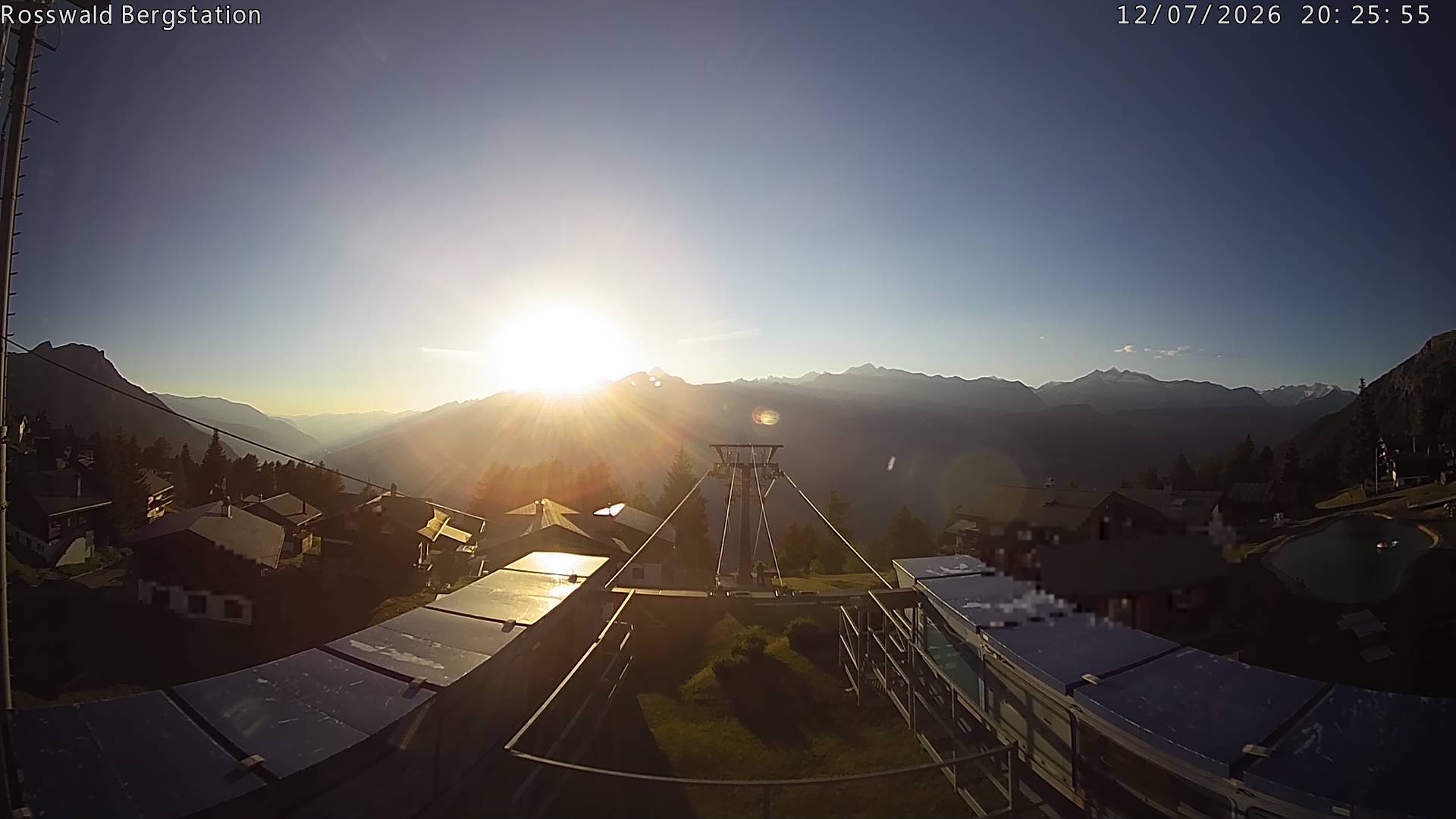 Archiv Foto Webcam Rosswald - Bergstation