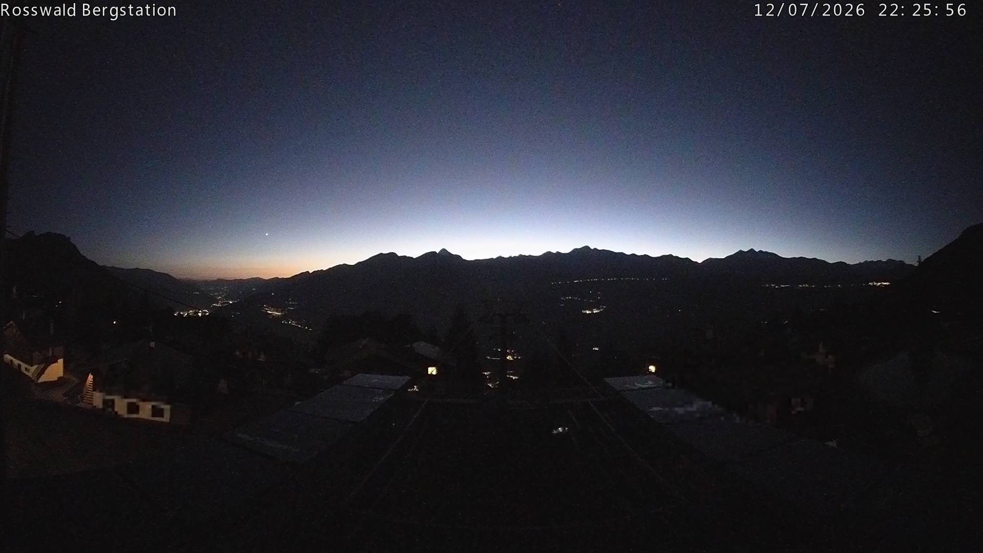 Archiv Foto Webcam Rosswald - Bergstation