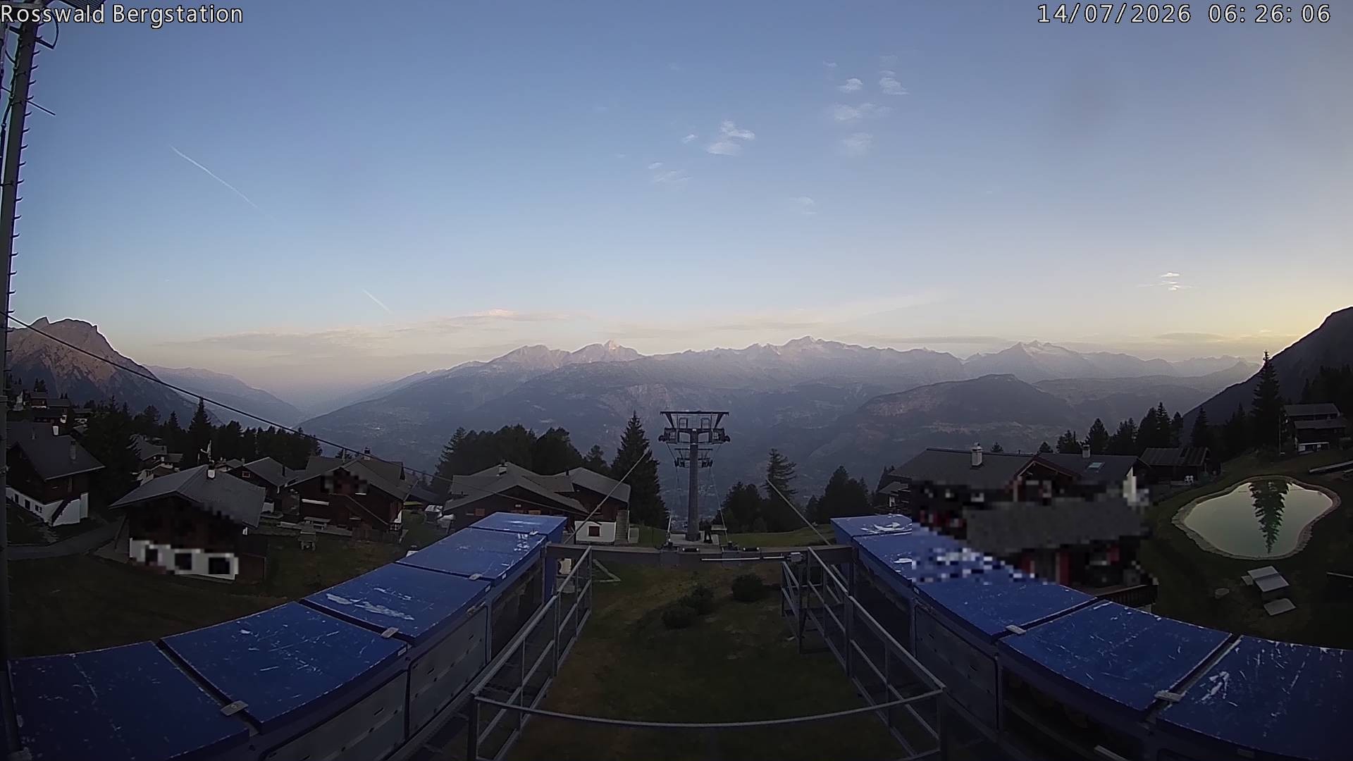 Archived image Webcam Rosswald - top station