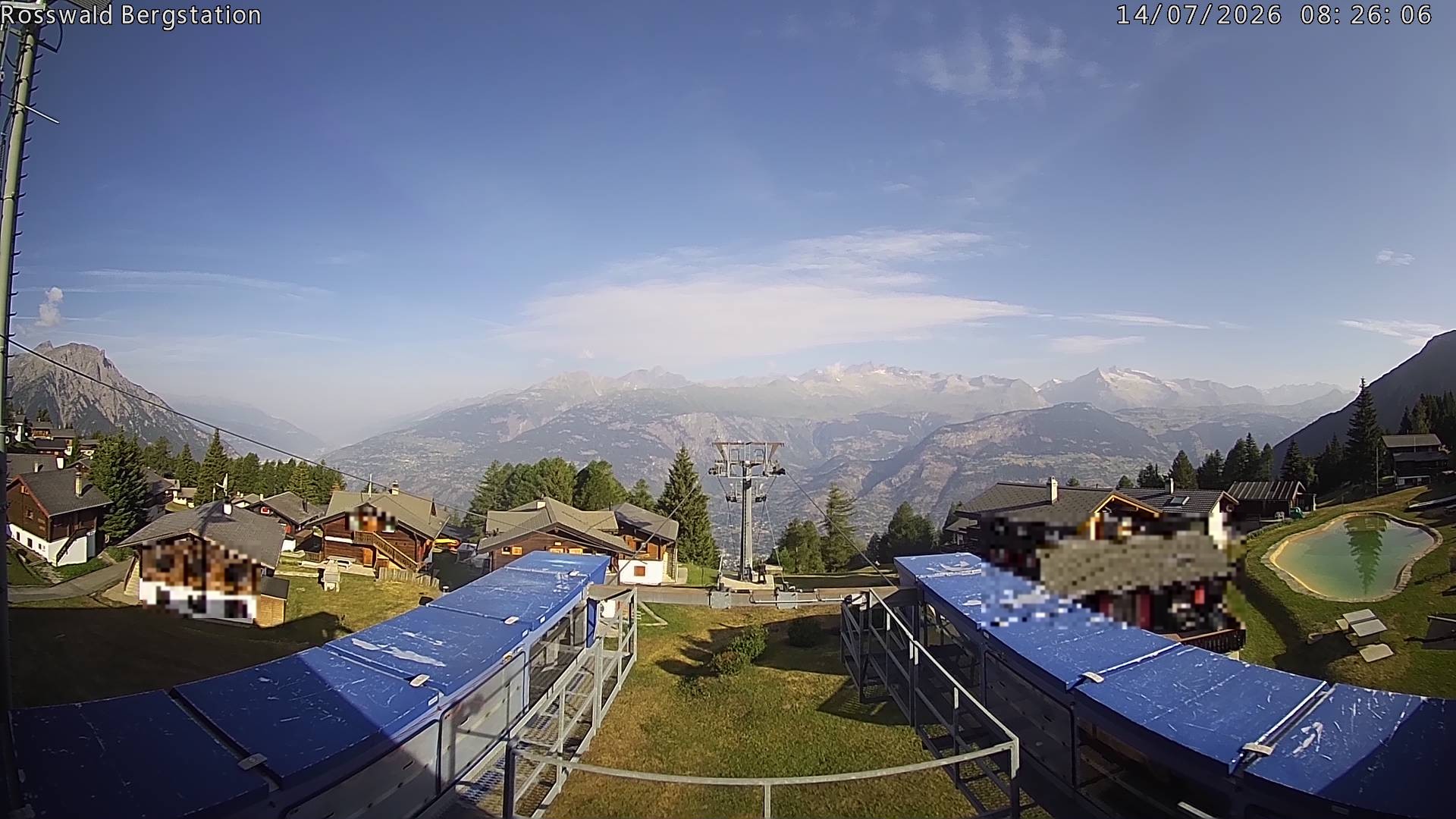 Archived image Webcam Rosswald - top station
