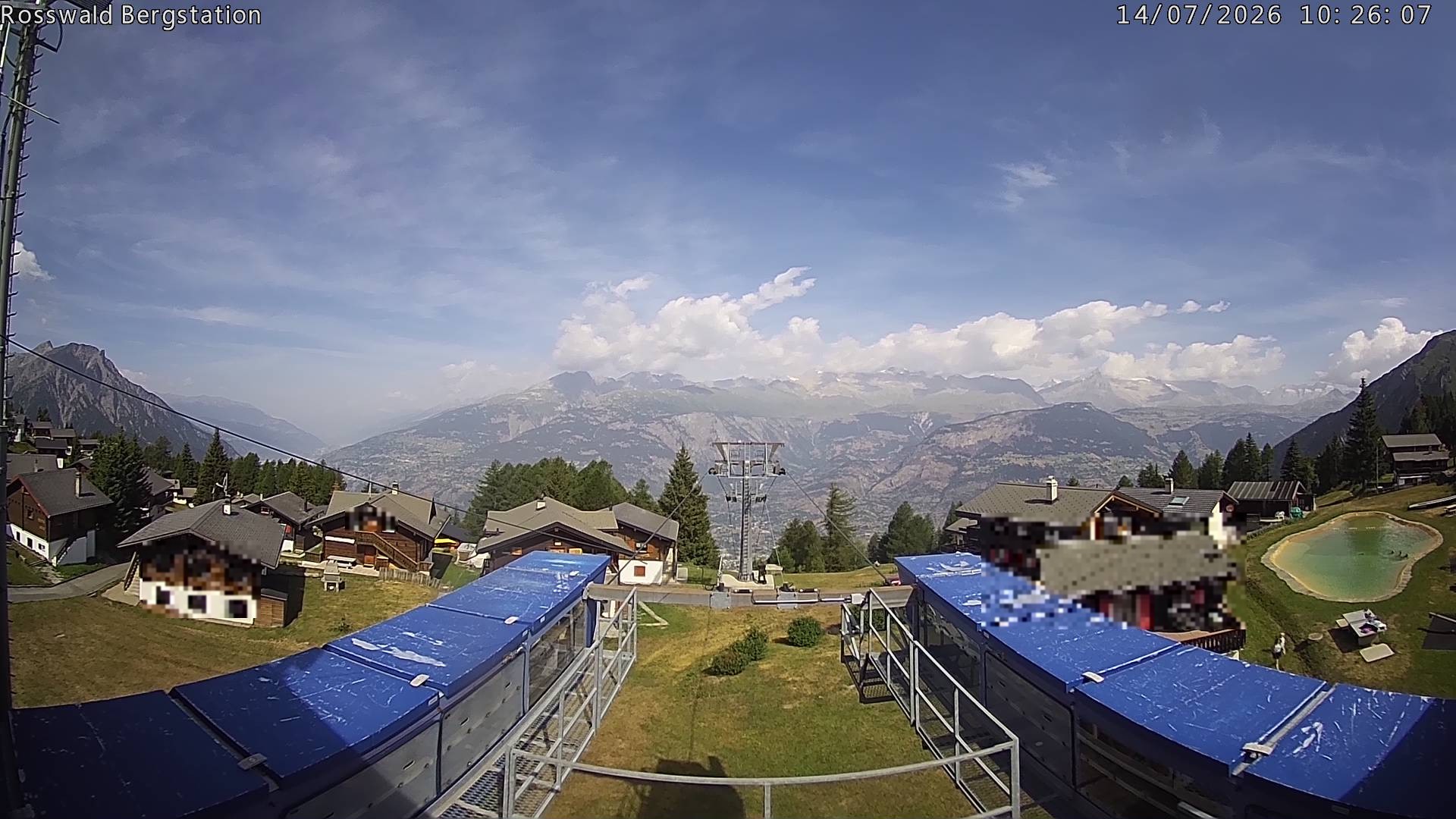 Archived image Webcam Rosswald - top station