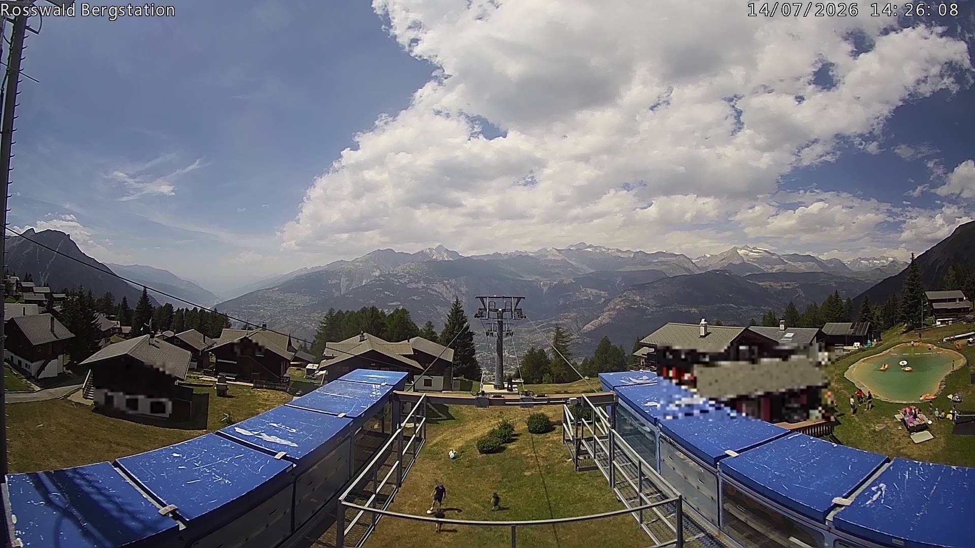 Archived image Webcam Rosswald - top station