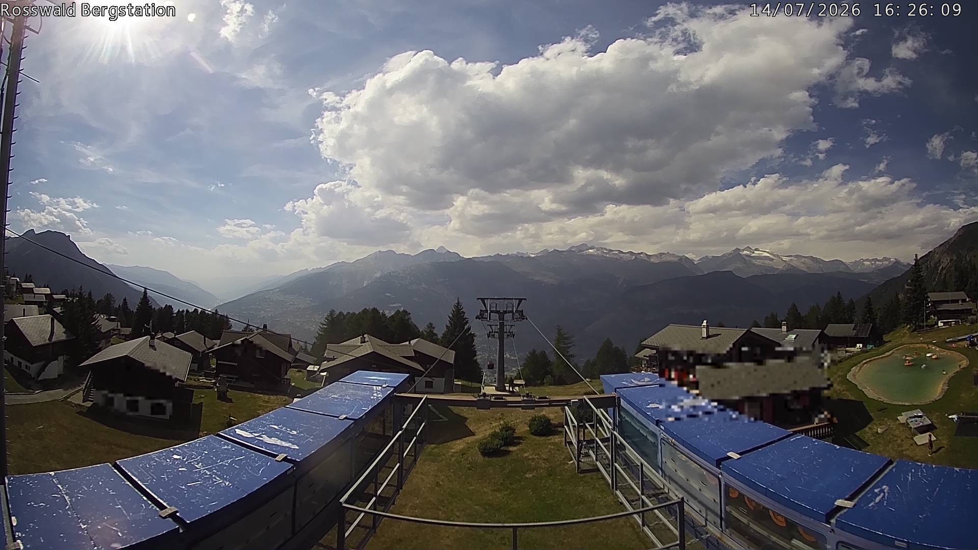 Archived image Webcam Rosswald - top station