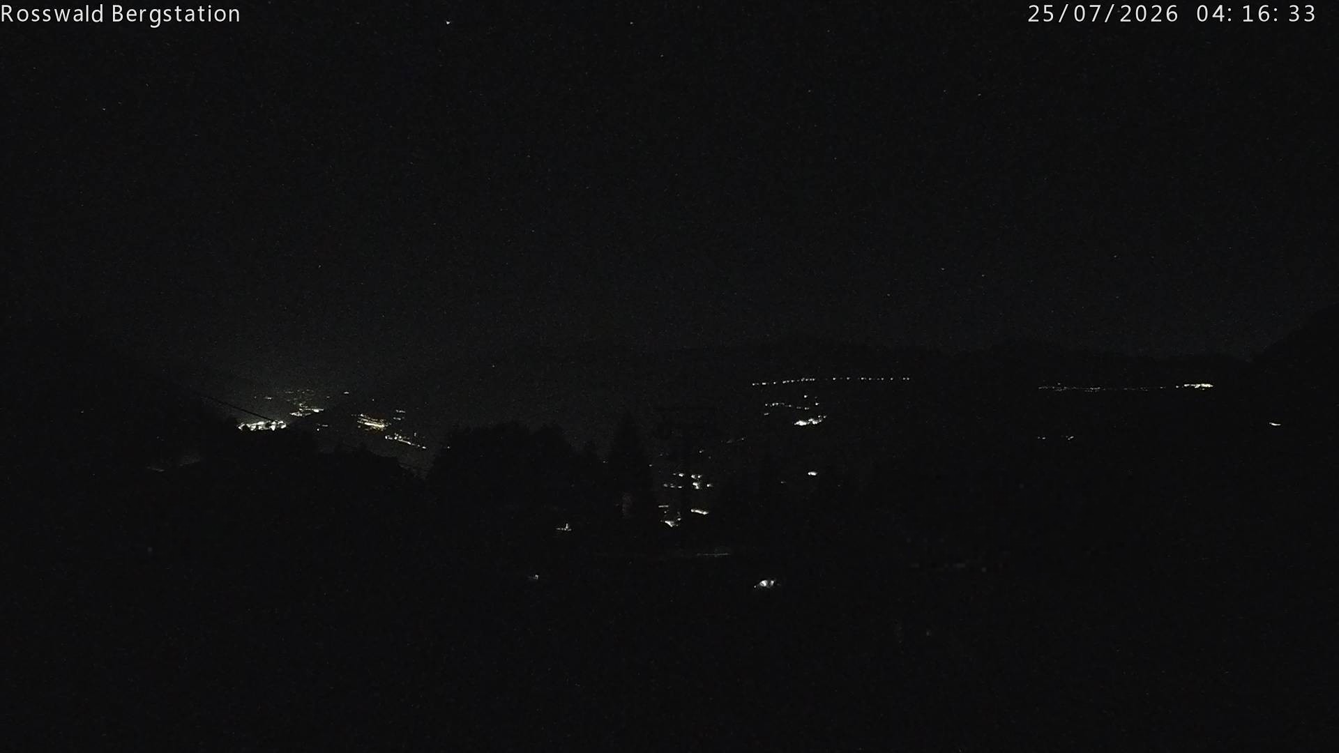 Archived image Webcam Rosswald - top station