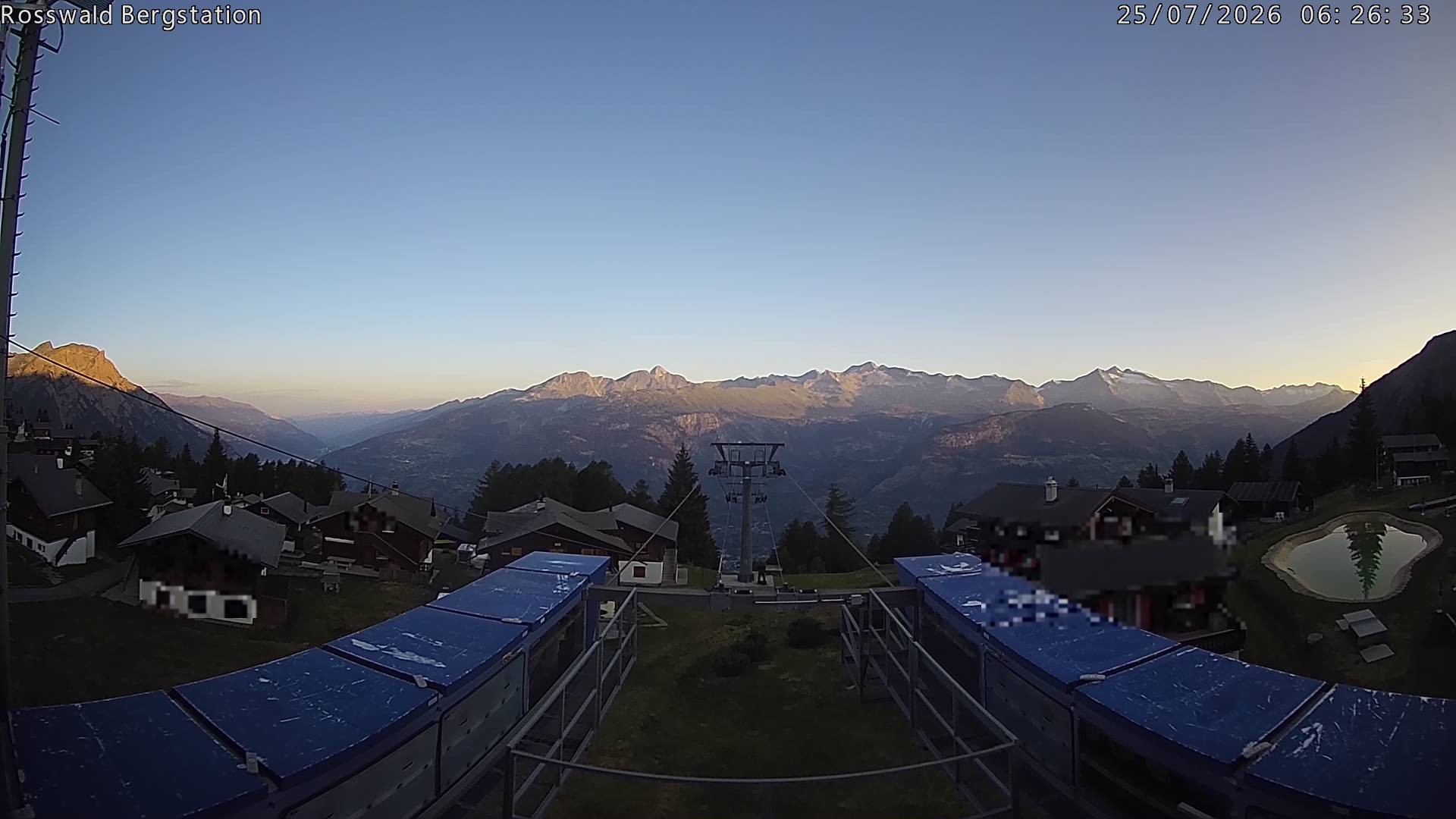 Archiv Foto Webcam Rosswald - Bergstation