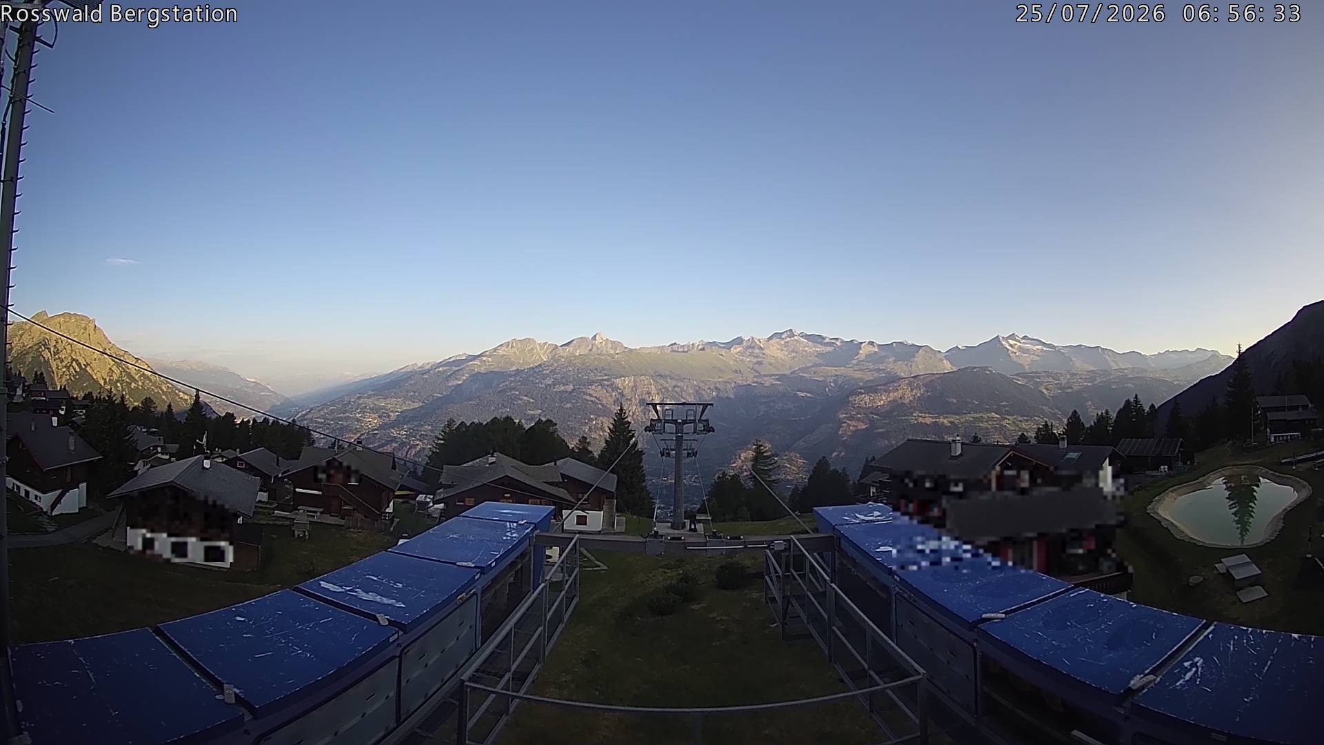 Archiv Foto Webcam Rosswald - Bergstation