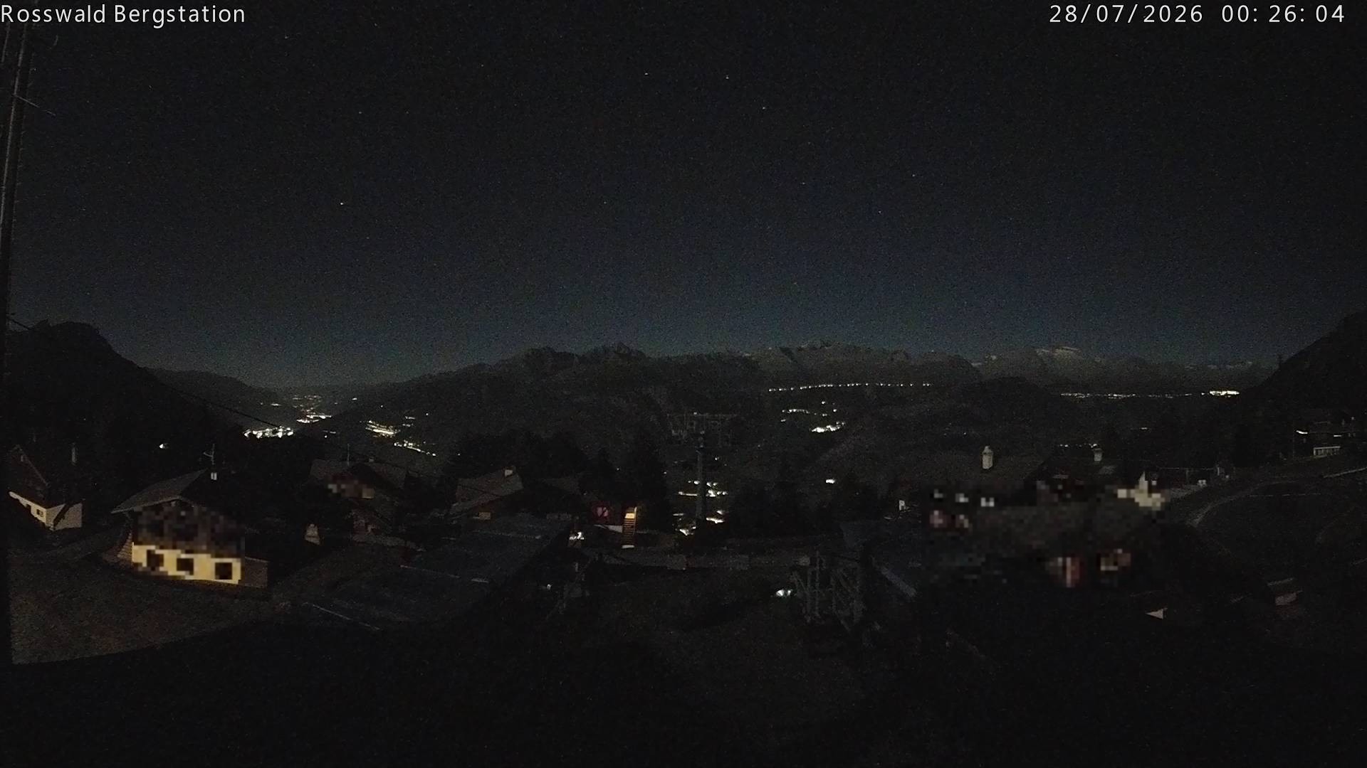 Archiv Foto Webcam Rosswald - Bergstation