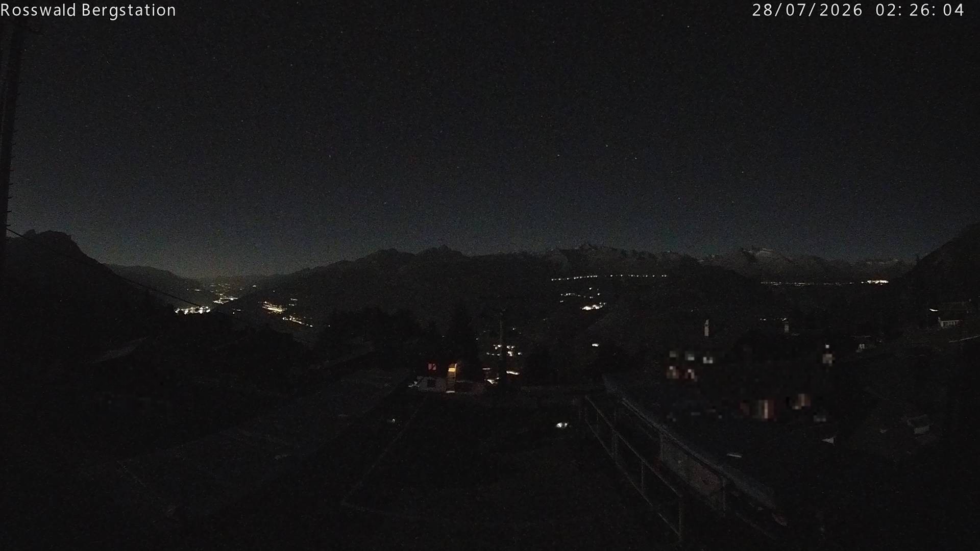 Archiv Foto Webcam Rosswald - Bergstation