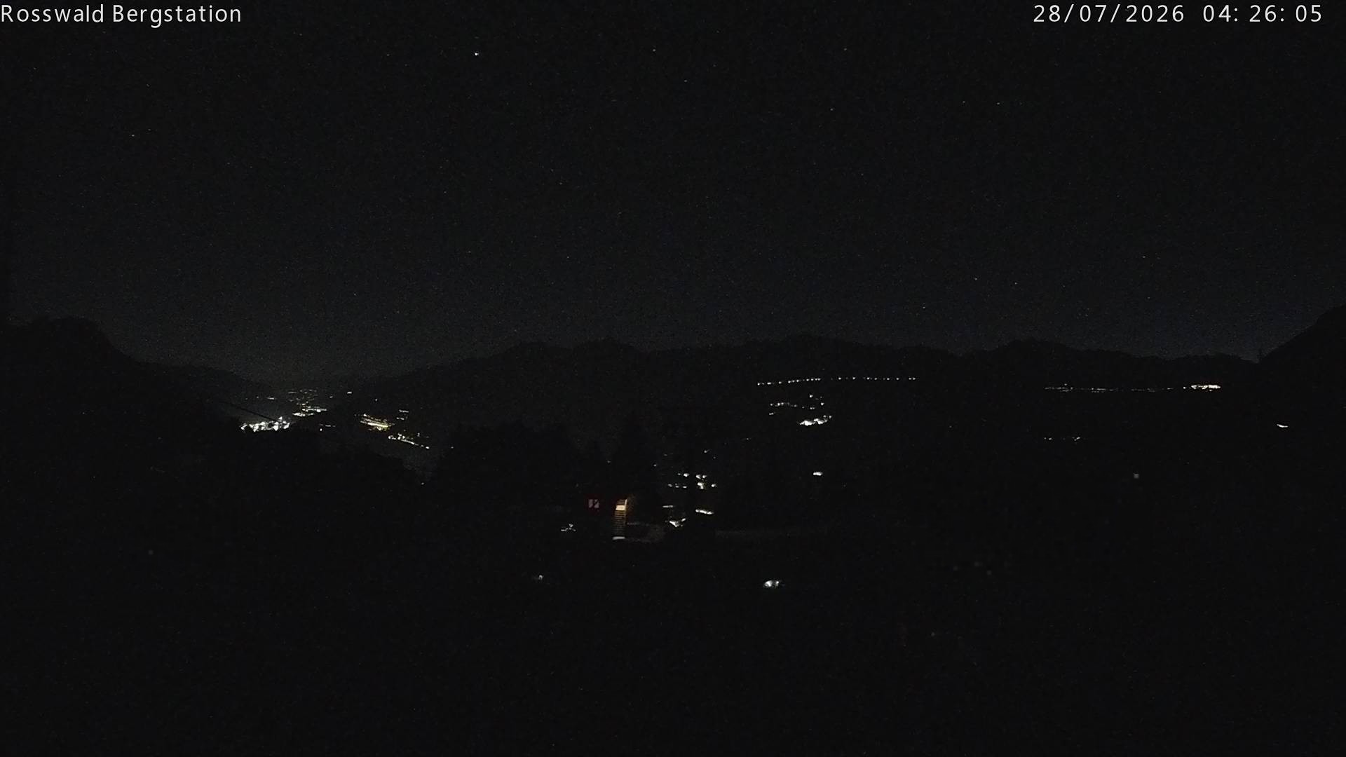 Archiv Foto Webcam Rosswald - Bergstation
