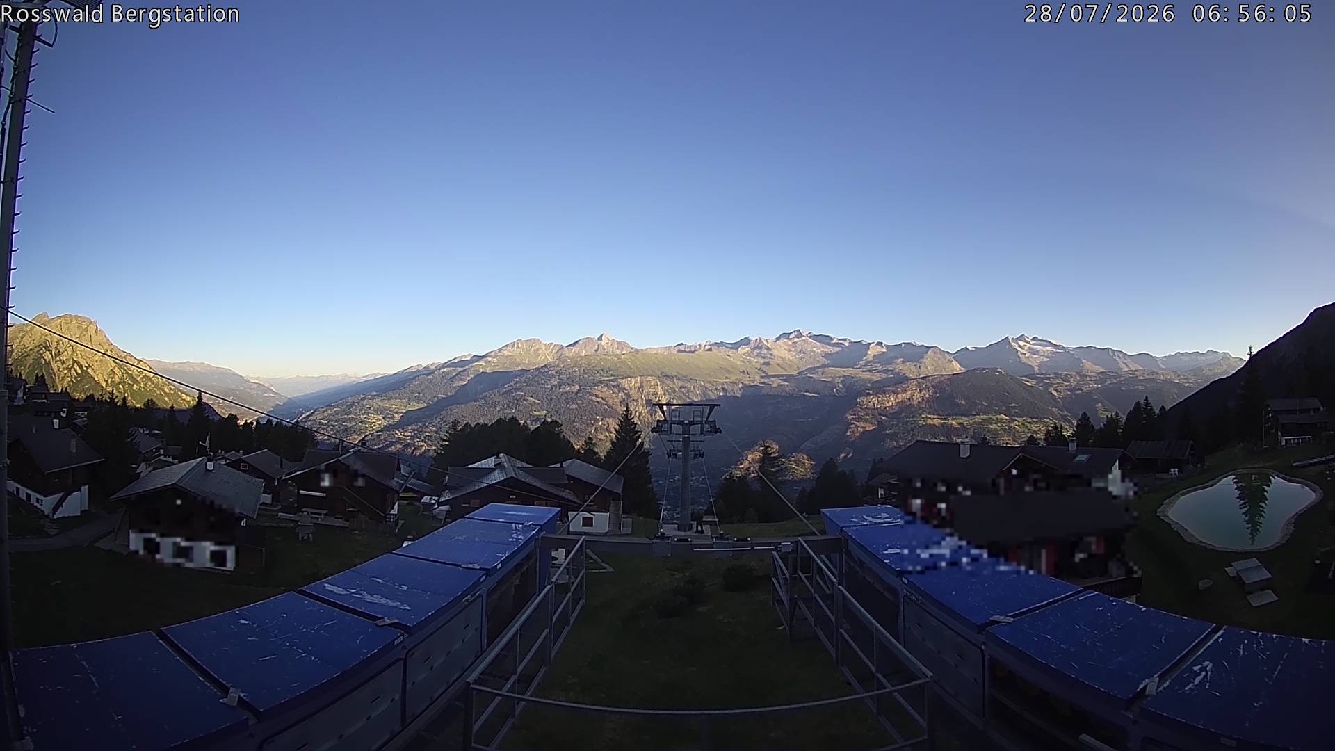 Archiv Foto Webcam Rosswald - Bergstation