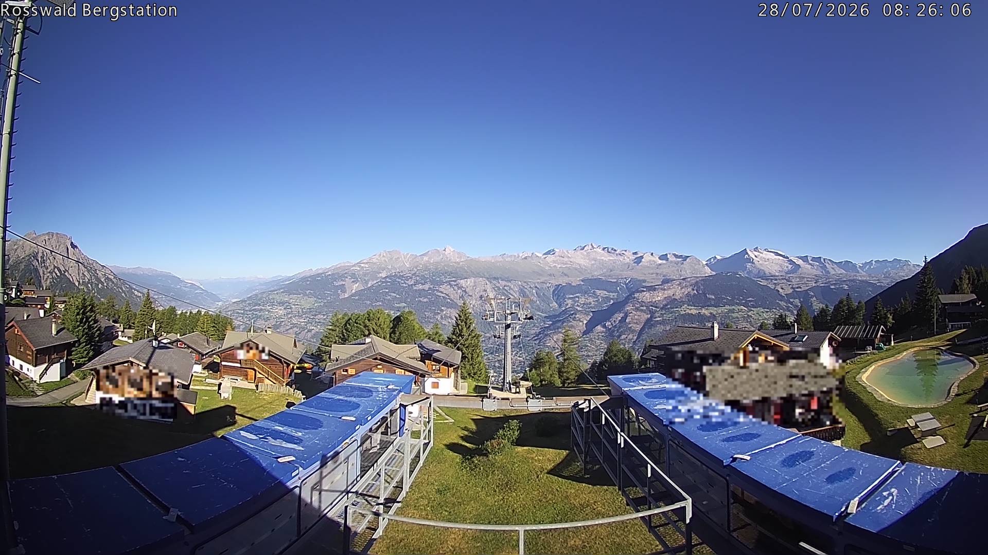 Archiv Foto Webcam Rosswald - Bergstation