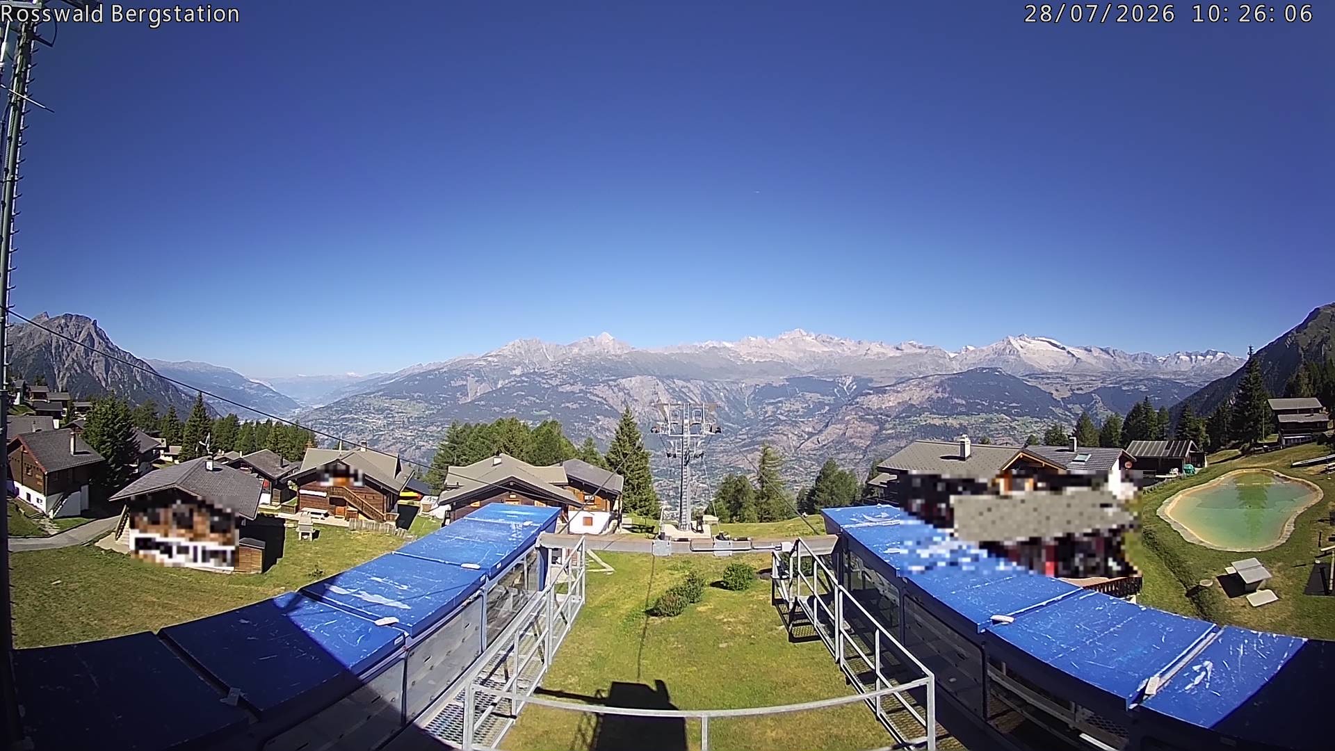 Archiv Foto Webcam Rosswald - Bergstation