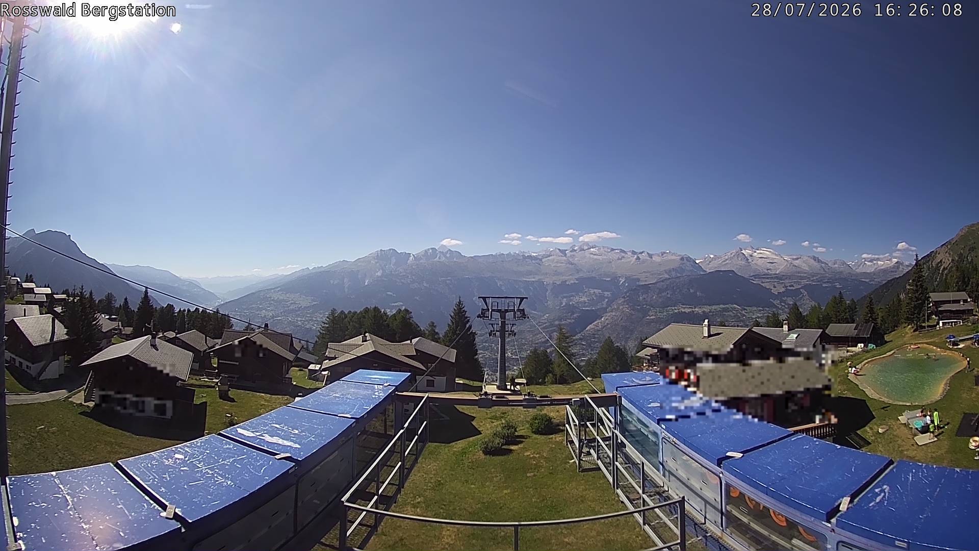 Archiv Foto Webcam Rosswald - Bergstation