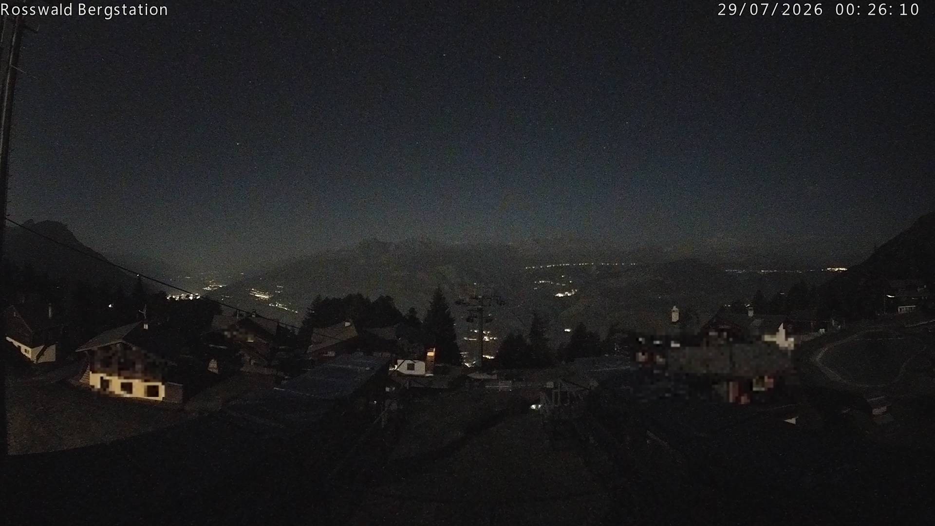 Archiv Foto Webcam Rosswald - Bergstation