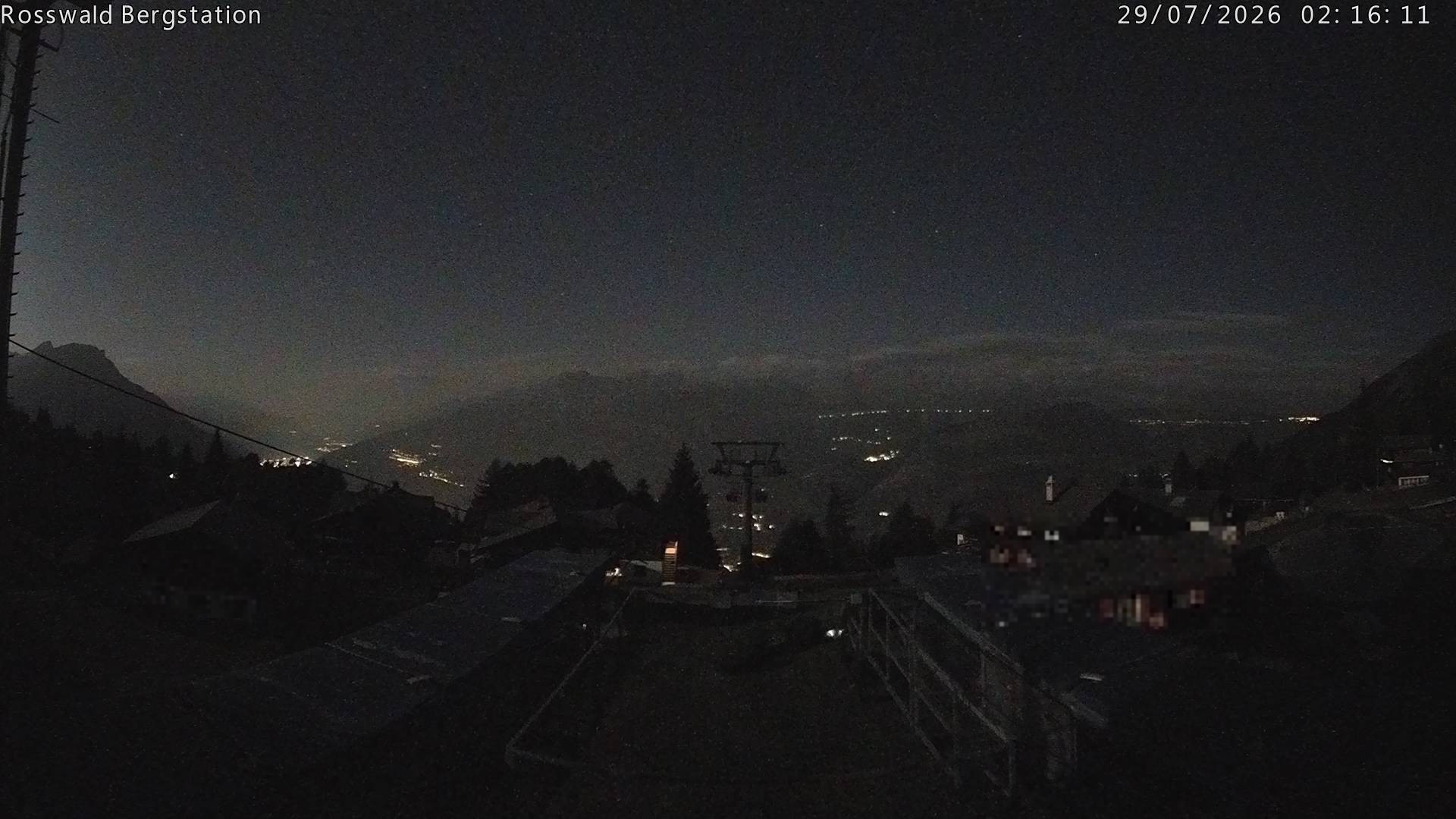 Archiv Foto Webcam Rosswald - Bergstation
