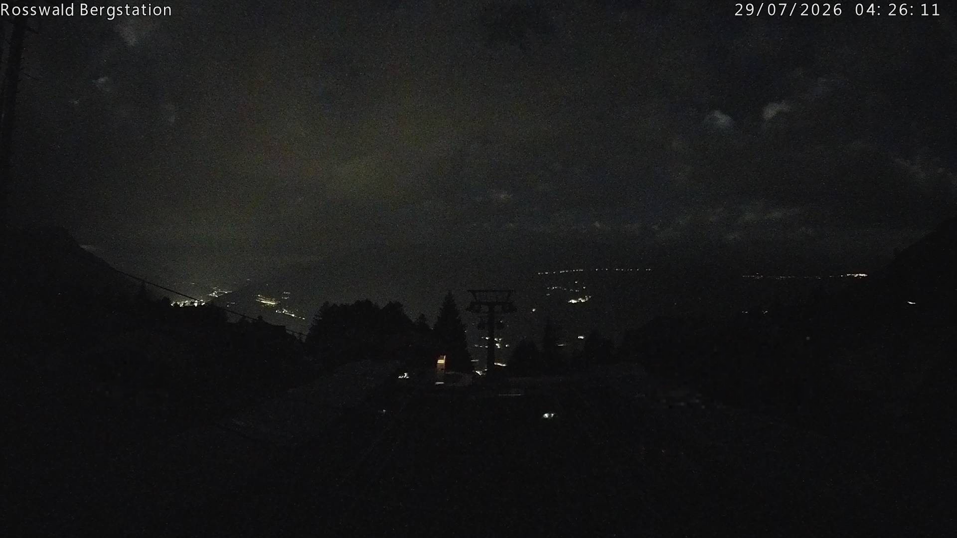 Archiv Foto Webcam Rosswald - Bergstation
