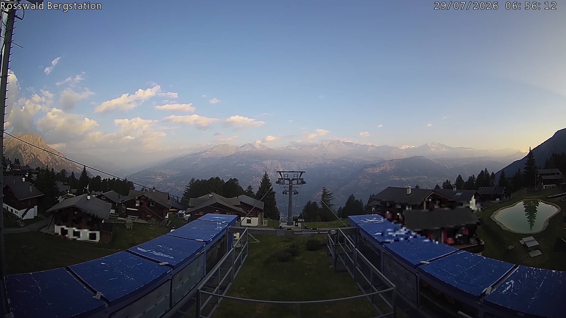 Archiv Foto Webcam Rosswald - Bergstation