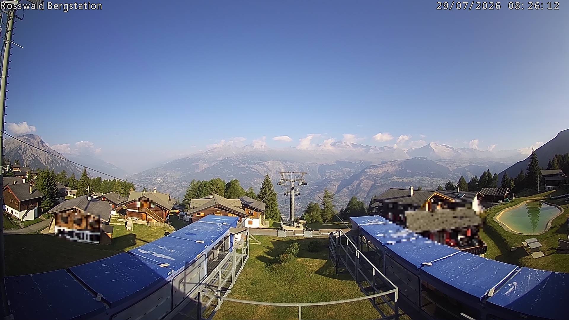 Archiv Foto Webcam Rosswald - Bergstation