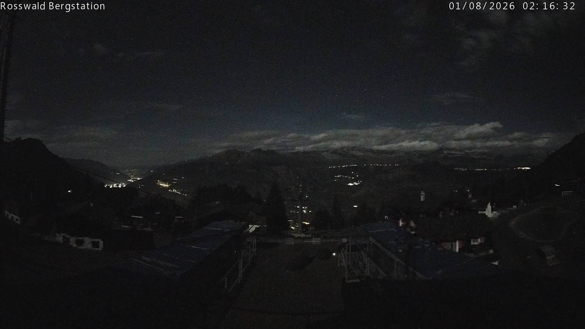 Archived image Webcam Rosswald - top station